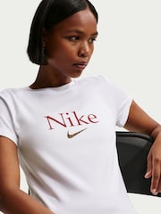 Vit - Nike Animal Logo Graphic T-Shirt - Bild 5 av 5