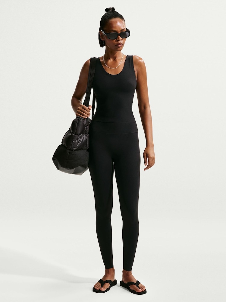 Nike Black Zenvy Gentle-Support High-Waisted Full-Length Leggings - Image 1 of 7