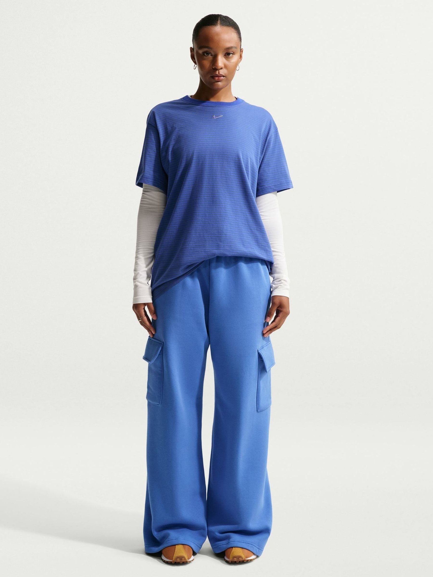 Buy Nike Lapis Blue Oversized Striped T-Shirt from Next South Africa