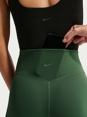 Nike Fir Green Zenvy High-Waisted Flared Leggings - Image 4 of 6