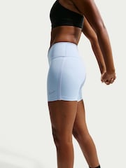 Nike Hydrogen Blue One 5" Biker Shorts - Image 4 of 6