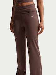 Nike Chocolate Brown Flared Leggings - Image 2 of 4