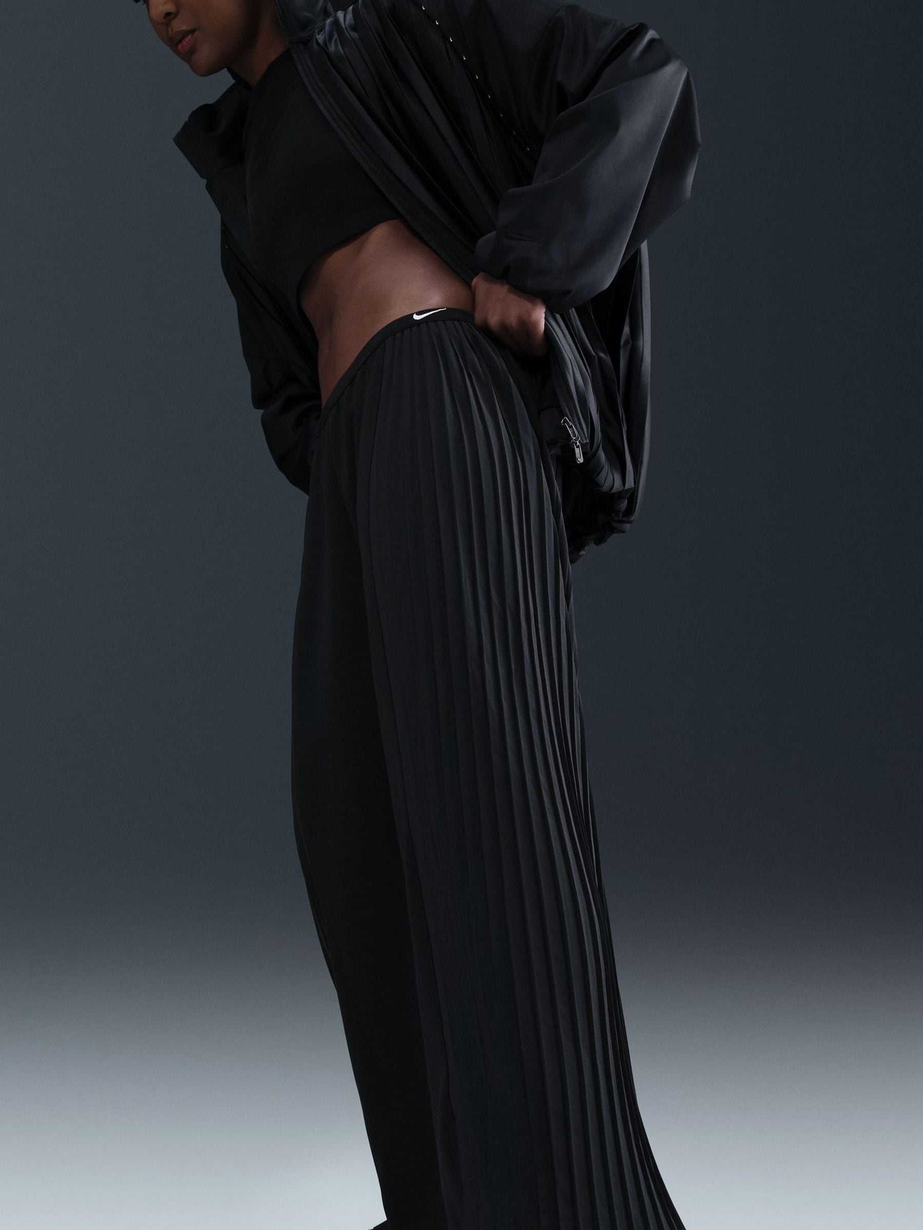 Buy Nike Black Sportswear Pleated Joggers from Next South Africa