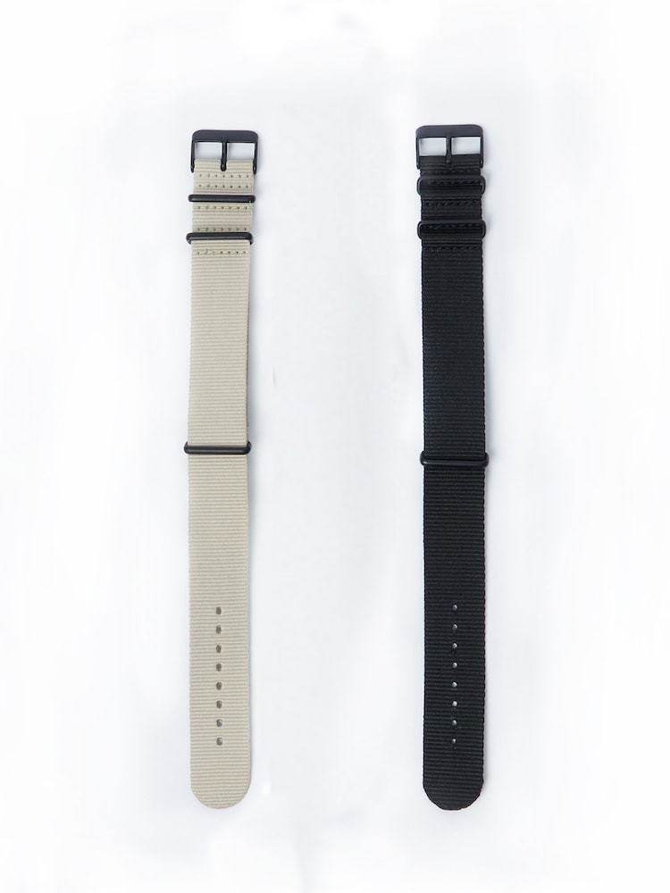 Luke 1977 Perroy Stone Brown Strap Watch 2 PACK - Image 1 of 2 Luke 1977 Perroy Stone Brown Strap Watch 2 PACK - Image 1 of 2