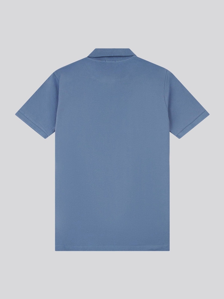 U.S. Polo Assn. Blue Mens Large Player Pique Polo Shirt - Image 2 of 3