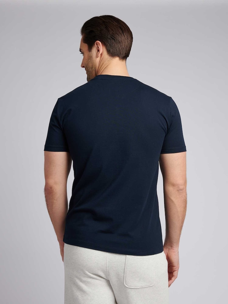U.S. Polo Assn Blue Mens Graphic Print T-Shirt - Image 2 of 7
