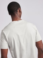 U.S. Polo Assn. Grey Mens Graphic Print 100% Cotton T-Shirt - Image 5 of 9