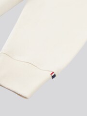 U.S. Polo Assn Cream Mens 1/4 Zip Sweatshirt - Image 7 of 8