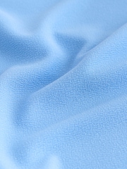 Azul - Crepe Short Sleeve Crew Neck Top - Imagen 8 de 8