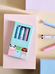 Multicolour Cute Animals Pens Set of 3 - Image 1 of 4
