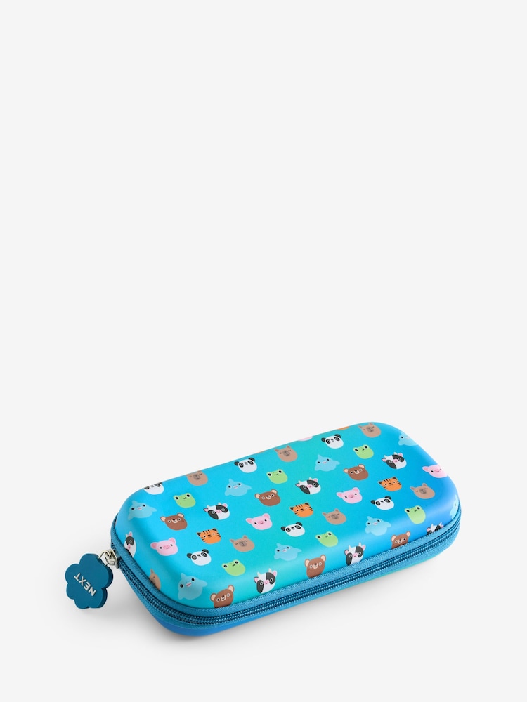 Blue/Green Cute Animals Pencil Case and Stationery Set - Image 3 of 3 Blue/Green Cute Animals Pencil Case and Stationery Set - Image 3 of 3