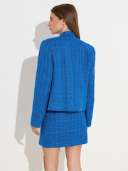 Star by Julien MacDonald Blue Boucle Skirt - Image 2 of 5