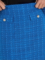 Star by Julien MacDonald Blue Boucle Skirt - Image 5 of 5