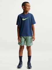 Nike Mystic Navy Dri-FIT Multi Bold Graphic T-Shirt - Image 1 of 5