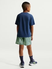 Nike Mystic Navy Dri-FIT Multi Bold Graphic T-Shirt - Image 2 of 5