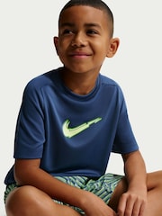 Nike Mystic Navy Dri-FIT Multi Bold Graphic T-Shirt - Image 5 of 5