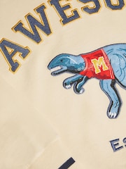Monsoon Natural Dinosaur Varity Sweatshirt - Image 3 of 3