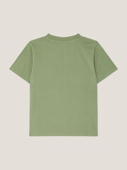Monsoon Green Howdy Cowboy Embroidered T-Shirt - Image 2 of 3