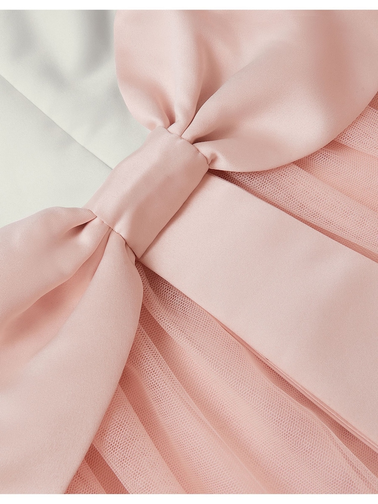 Pink - Monsoon Satin Bridesmaid Dress - Bild 3 von 3
