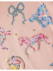 Monsoon Pink Western Horse Print Top - Image 4 of 4