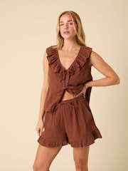 Nobodys Child Tara Ruffle Shorts - Bild 1 von 5