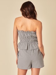Nobodys Child Black Shannon Gingham Shorts - Image 2 of 5
