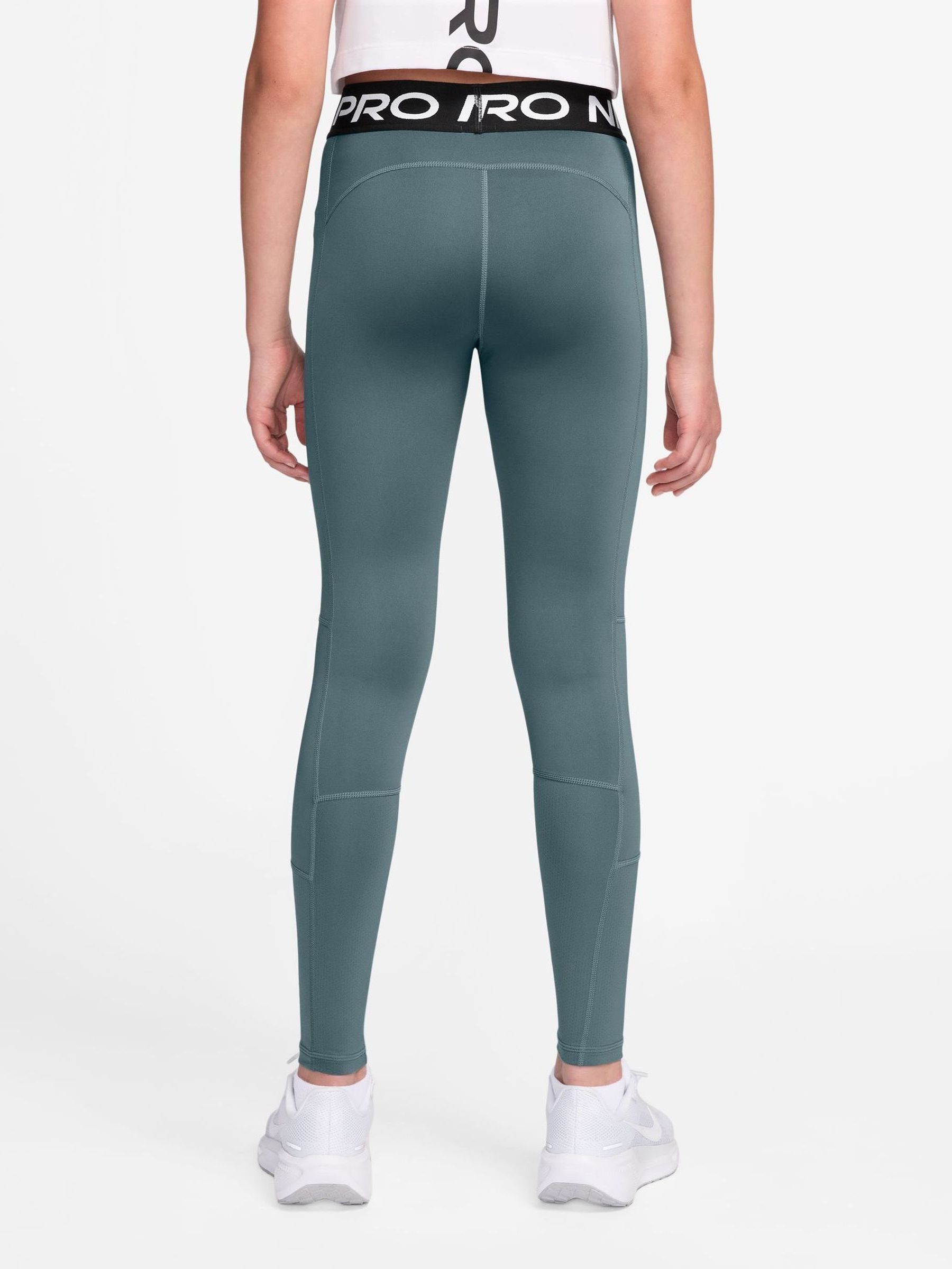 gray nike pro leggings