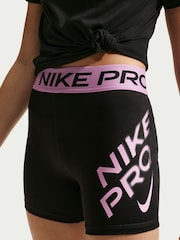 Nike Black Pro Dri-FIT 3" Shorts - Image 3 of 5