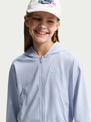 Nike Ghost Blue Sportswear Full Zip Hoodie - Image 3 of 5