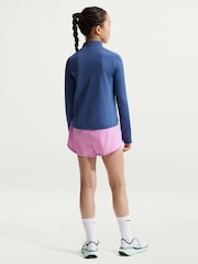 Nike Mystic Navy Dri-FIT Long Sleeve Half Zip Top - Image 2 of 5