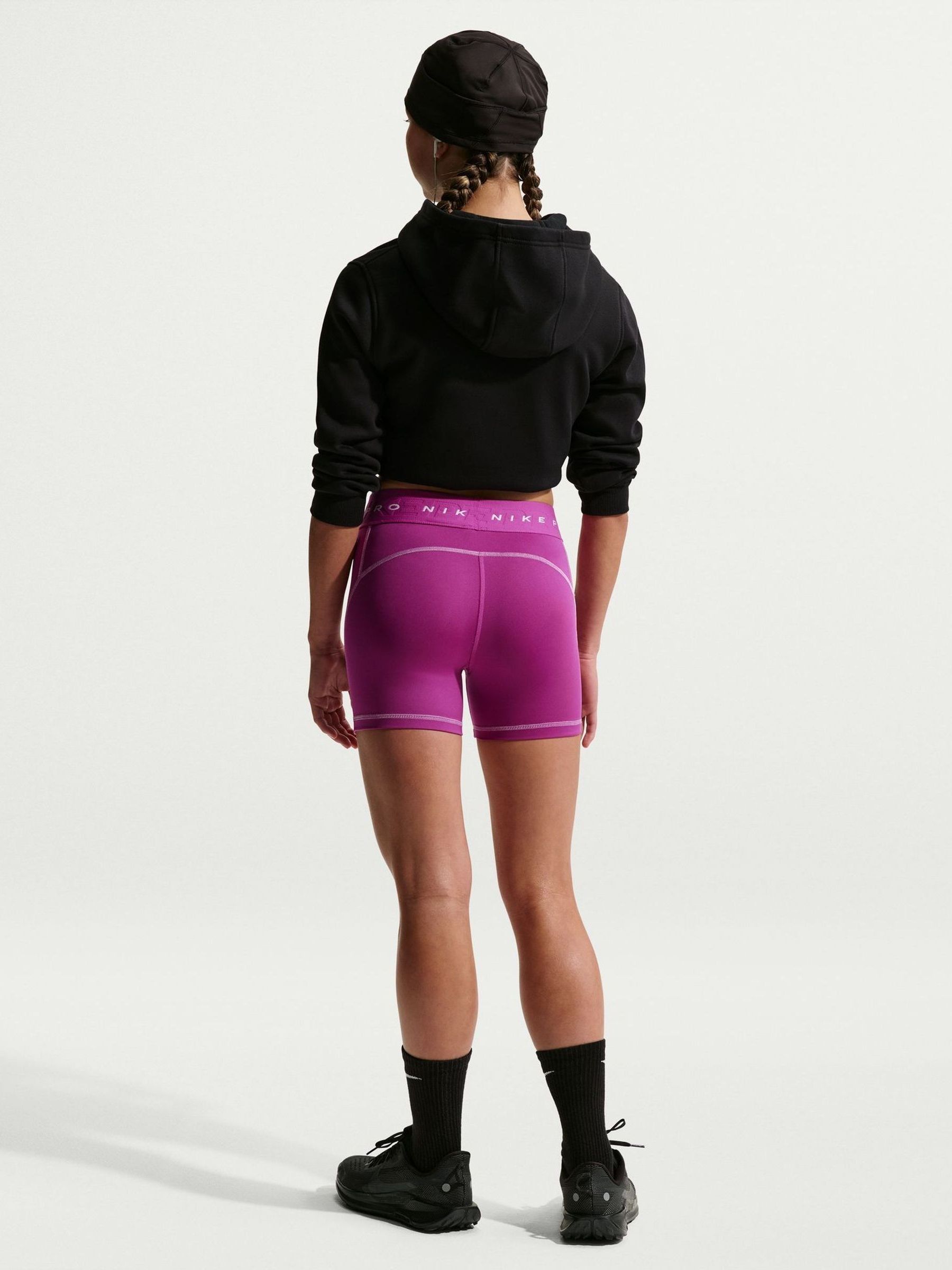 Next：日本 パープル - Nike Pro Dri-FIT 3 インチショートパンツ from