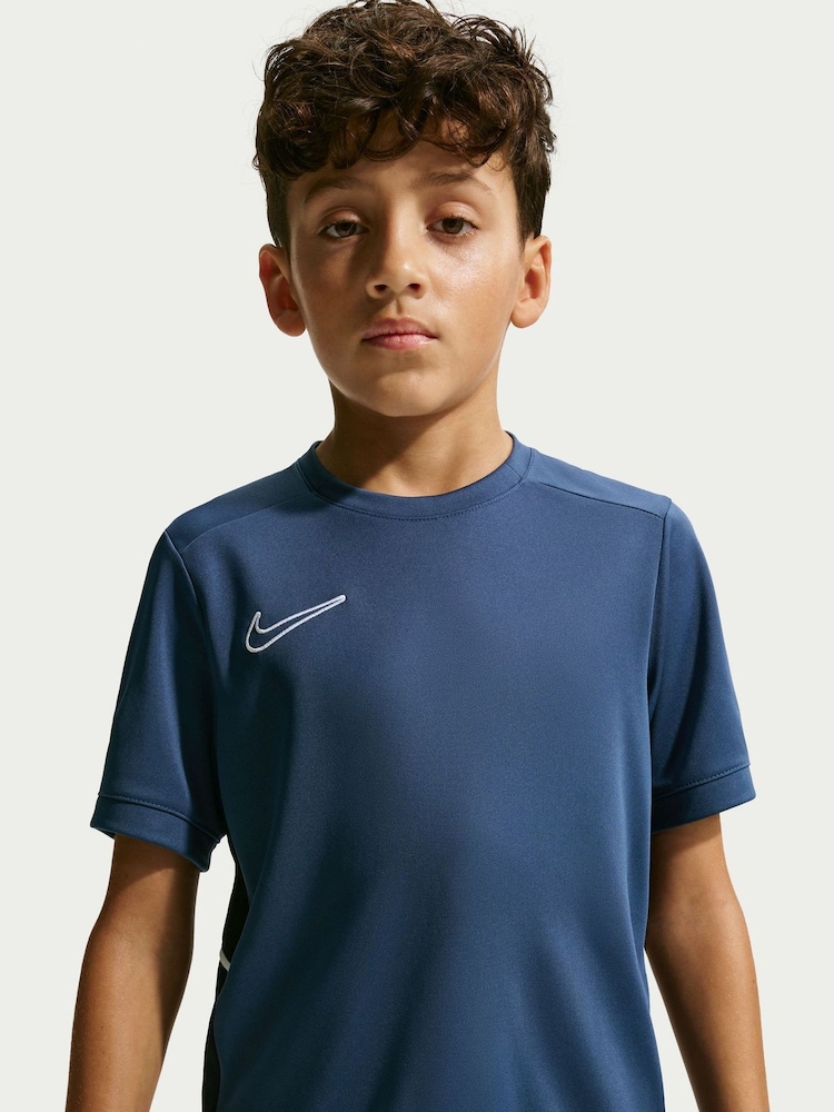 Nike Mystic Navy Girls Academy25 T-Shirt - Image 2 of 5 Nike Mystic Navy Girls Academy25 T-Shirt - Image 2 of 5