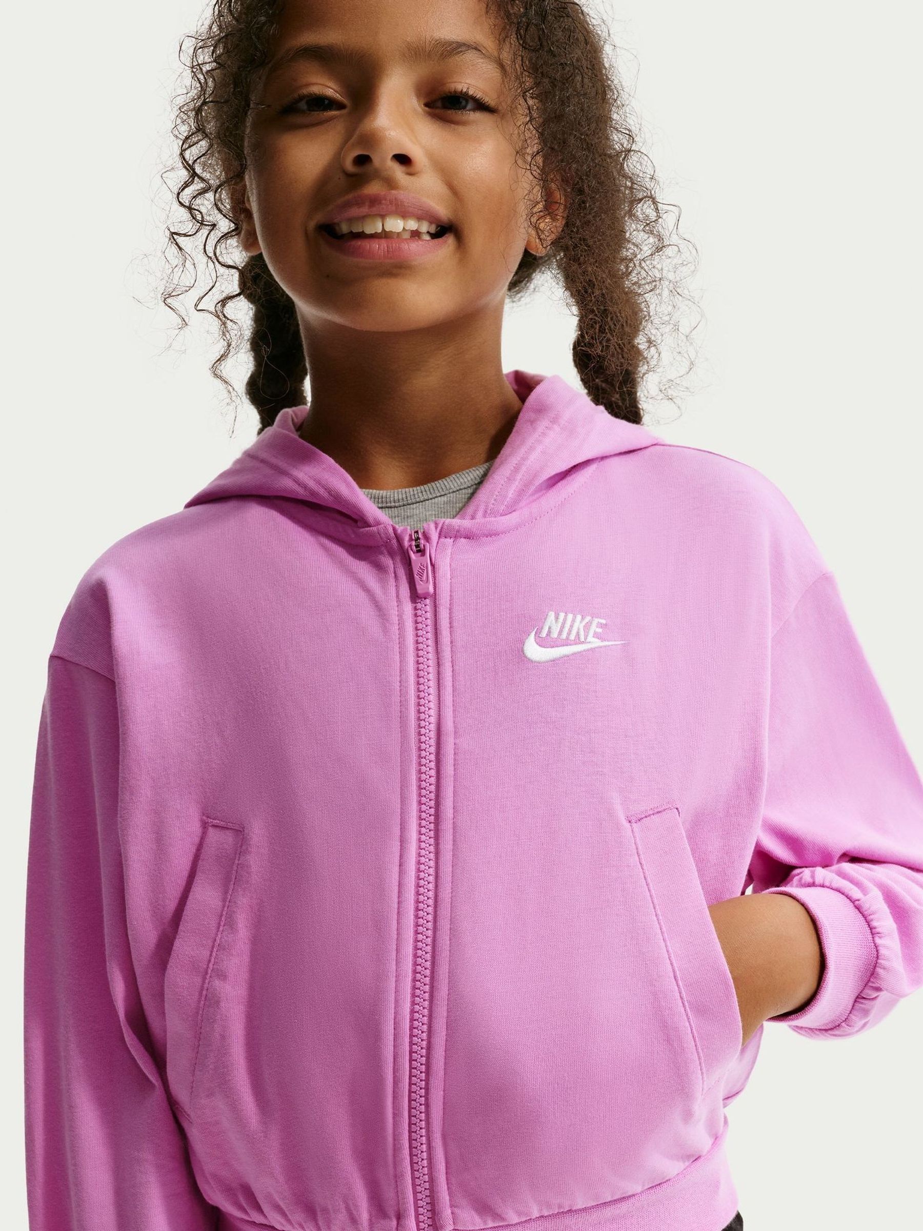 magenta nike hoodie