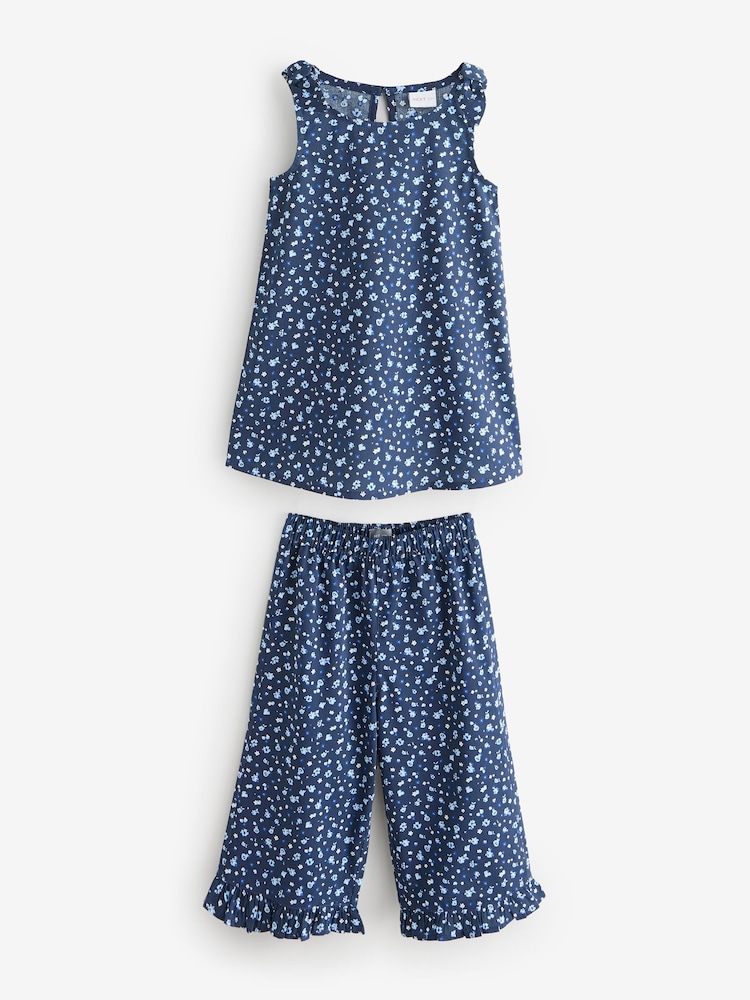 Blue Top & Leggings Set 2 Piece - Image 1 of 1