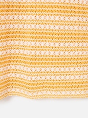 Oliver Bonas Striped Crochet T-Shirt - Imagem 7 de 7