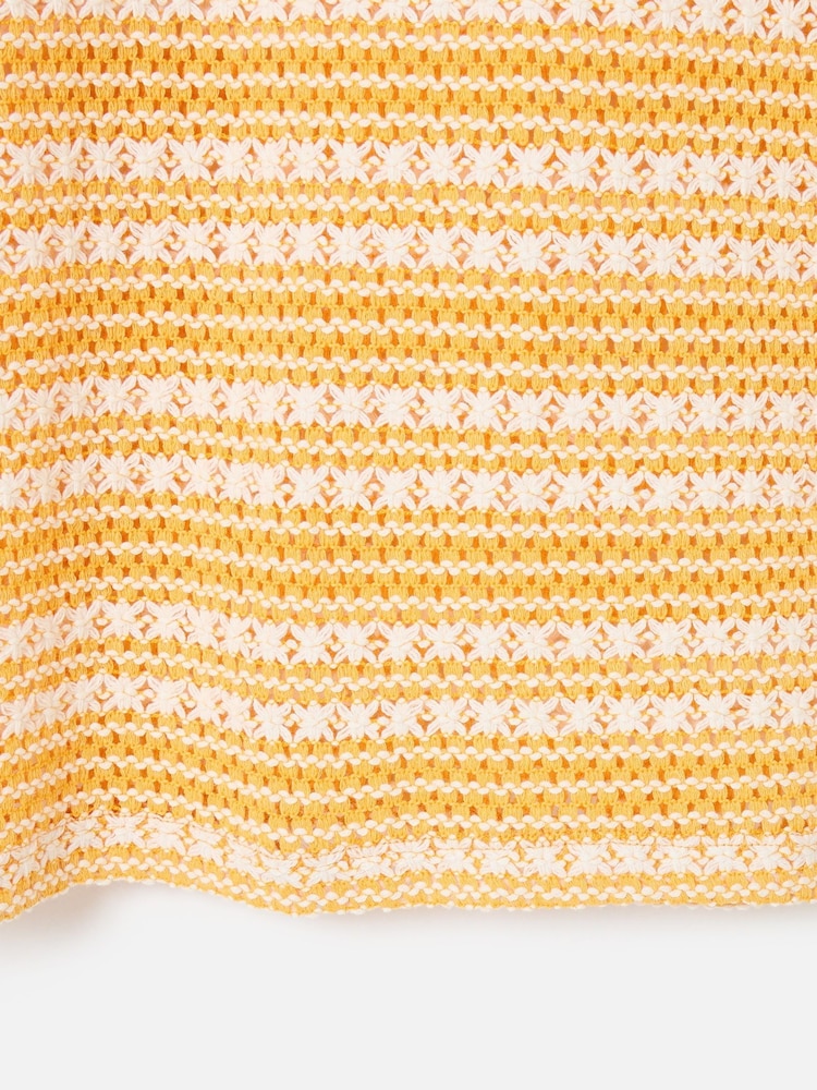 Oliver Bonas Striped Crochet T-Shirt - Imagem 7 de 7