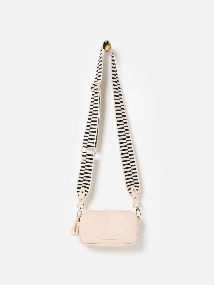 Oliver Bonas Cream Naha Cross-Body Bag - Image 2 of 6