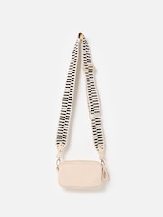Oliver Bonas Cream Naha Cross-Body Bag - Image 4 of 6