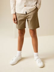 Tan Brown Regular Fit Chino Shorts (3-16yrs) - Image 2 of 8