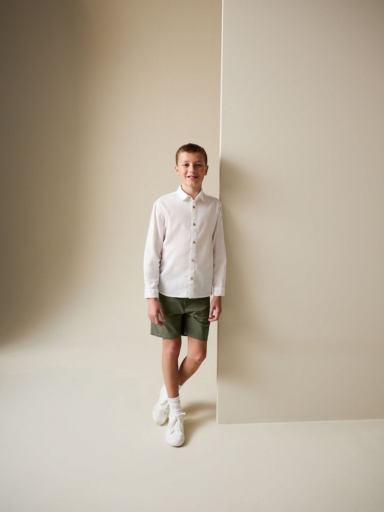 Khaki Green Regular Fit (3-16yrs) - Image 2 of 7 Khaki Green Regular Fit (3-16yrs) - Image 2 of 7