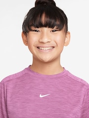 Nike Magenta Pink Dri-FIT Short Sleeve T-Shirt - Image 3 of 3