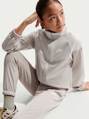 Neutral - Nike Dri-Fit Poly Träningsoverall med dragkedja - Bild 4 av 7