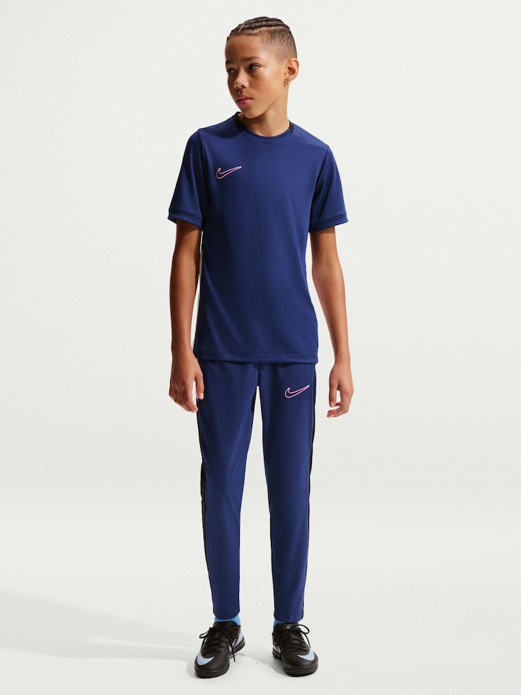 Nike Dark Blue Academy 25 Dri-FIT Football Shirt - Image 1 of 5