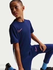 Nike Dark Blue Academy 25 Dri-FIT Football Shirt - Image 3 of 5