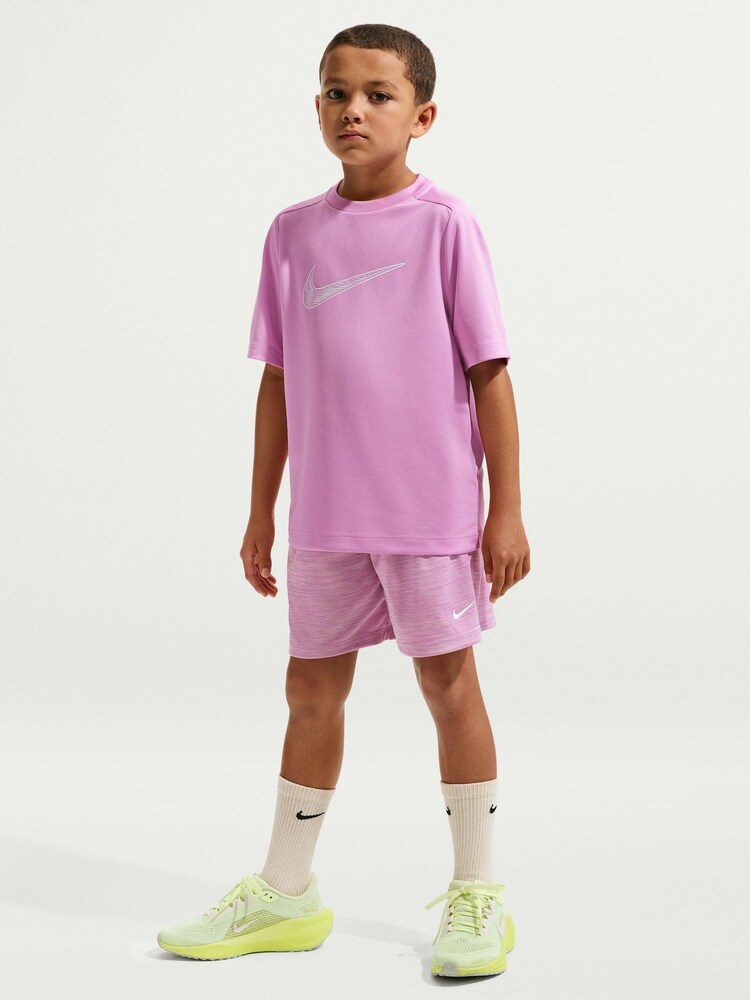 Nike Magenta Pink Dri-FIT Multi Shorts - Image 1 of 5