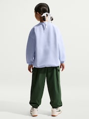 Nike Ghost Blue Oversized Club Fleece Sweatshirt - Image 4 of 5