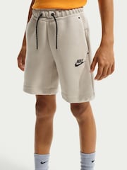 Nøytral - Nike Tech Fleece Kort - Bilde 3 av 5