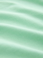 Bright Green/Coral/Green - T-Shirt mit V-Ausschnitt und Flügelärmeln - Bild 9 von 9