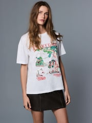 White License Fleetwood Mac Graphic Short Sleeve Crew Neck T-Shirt - Image 4 of 9