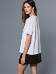 White License Fleetwood Mac Graphic Short Sleeve Crew Neck T-Shirt - Image 5 of 9